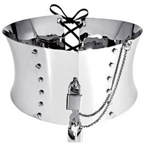 Vintage Dolce & Gabbana Runway Metal Corset Belt